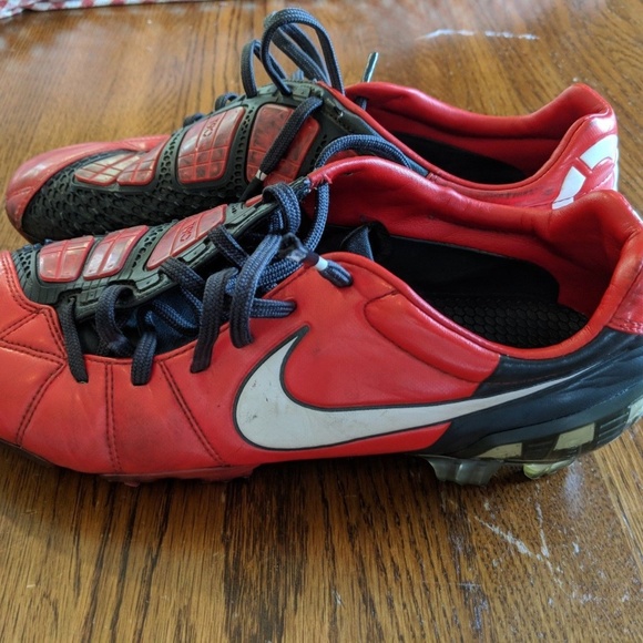 nike t90 laser iii red